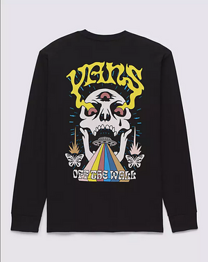 Open image in slideshow, SKULL SAUCER LS TEE SALE
