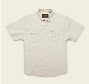 Open image in slideshow, H BAR B SNAPSHIRT RIVERBED OXFORD
