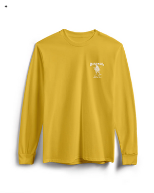 61' LONG SLEEVE TEE SHIRT GOLD SALE